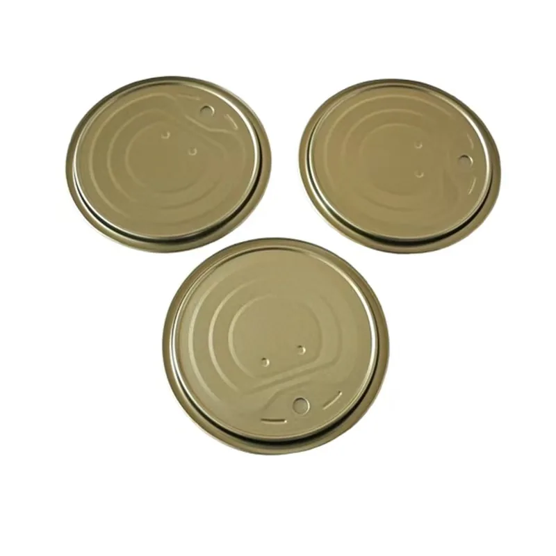 401# large diameter tinplate easy open end for bulk food cans
